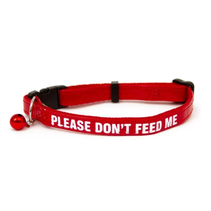 Great & Small Please Don't Feed Cat Collar Fashion