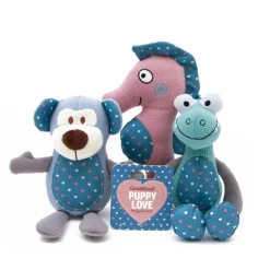 Great & Small Puppy Love Crocodile Dog Toy Clearance