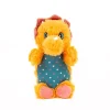 Great & Small Puppy Love Yellow Triceratops Dog Toy New