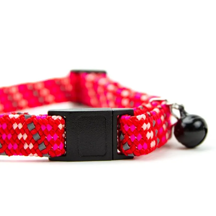 Great & Small Reflective Red Cat Collar Fashion
