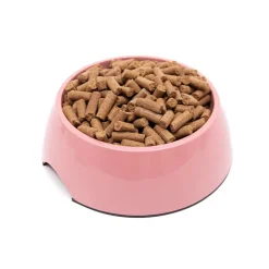 Great & Small Rose Pink Melamine Pet Bowl New