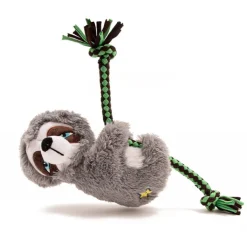 Great & Small Sleepy Stars Great & Small Sleepy Sloth Rope Dog Toy Hot