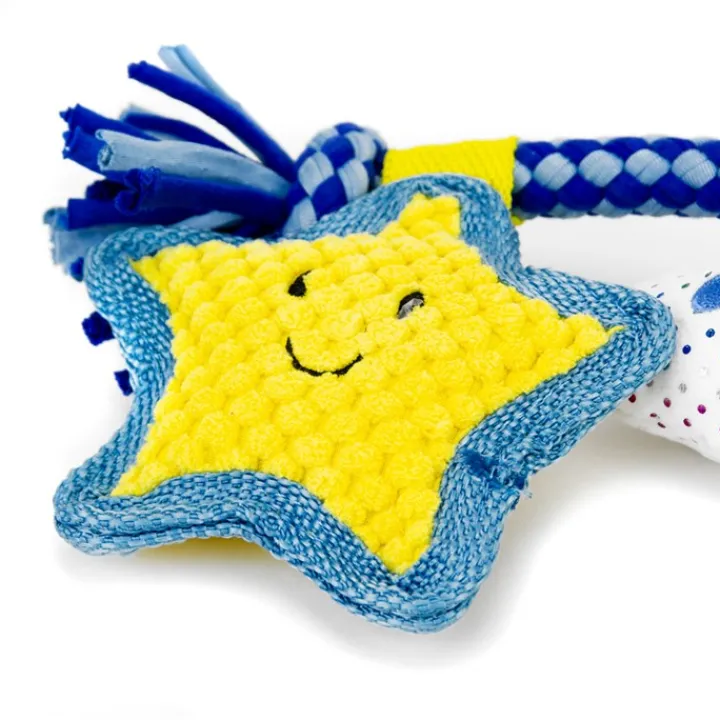Great & Small Sleepy Stars Rope Dog Toy Hot