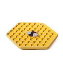 Great & Small Slow Down Bee Hive Silicon Snack Pad Hot