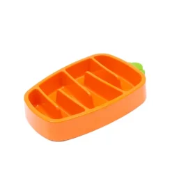 Great & Small Slow Down Carrot Shaped Pet Bowl Online