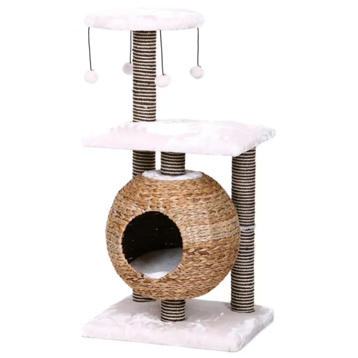 Great & Small Snuggle&Scratch Globe Bed Cat Scratcher Bed Fashion