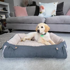 Great & Small Snuggle&Snooze Soft Sofa Dog Bed Clearance