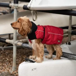 Great & Small Active Great & Small Sports Dog Coat Red Clearance