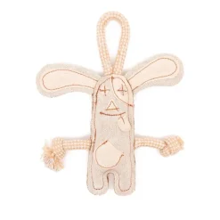 Green Elk Canvas Buddies Dog & Rope Dog Toy Discount