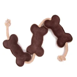 Green Elk Coco Buddies Jute & Bone Dog Toy Discount