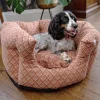 Green Elk Cuddle Pet Bed Hot