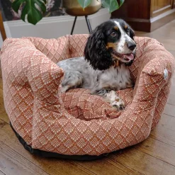 Green Elk Cuddle Pet Bed Hot