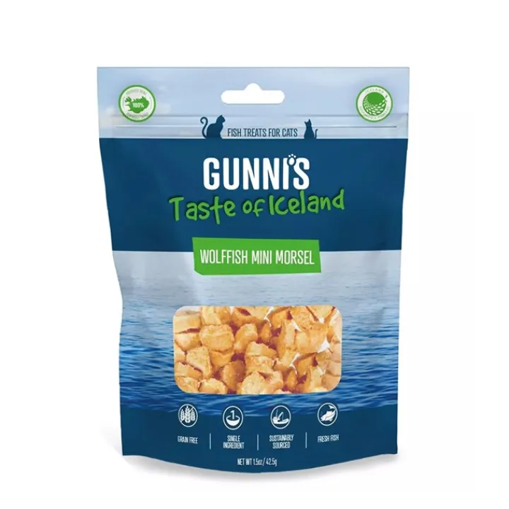 Gunni's Wolffish Mini Morsels Cat 42.5g Hot