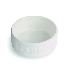 Happy Pet Rabbit Bowl White Fashion
