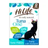 HiLife Its Only Natural Cat Pouch Multipack The Tuna One In Jelly 8 x 70g Best