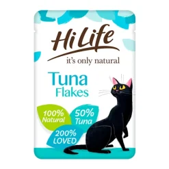 HiLife Its Only Natural Cat Pouch Tuna Flakes In Jelly 70g Fashion