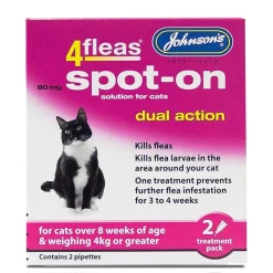 Johnson's Johnsons 4fleas Spot On Cat Treatment Fashion