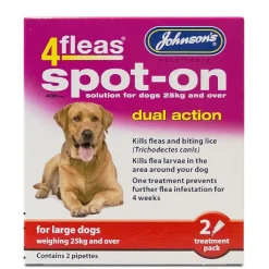 Johnson's Johnsons 4fleas Spot-On Dog Treatment (2) Sale