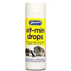 Johnson's Guinea Pig & Hamster Vitamin Drops 100ml Hot