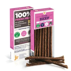 JR 100% Pure Beef Sticks Dog Treats 50g Fashion