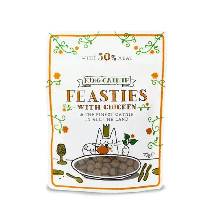 King Catnip Feasties Chicken Cat Treats Sale