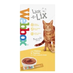 Webbox Lick e Lix Cream Cheese & Taurine Cat Treat 75g Best
