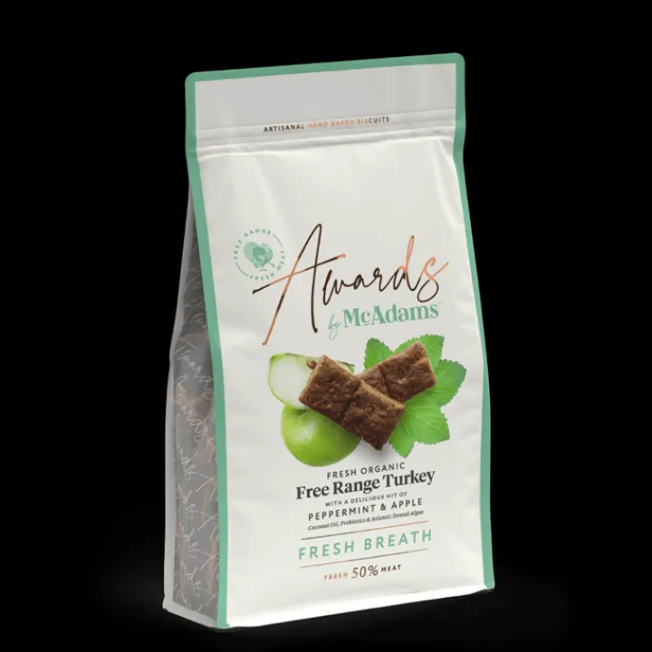 McAdams Awards Fresh Breath Turkey Dog Treats Outlet