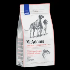 McAdams Chicken & Salmon Medium / Large Breed Dry Dog Food Best