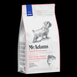 McAdams Chicken & Salmon Small Breed Dry Dog Food New