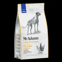 McAdams Chicken Large Breed Dry Dog Food Hot