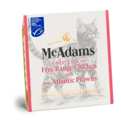 McAdams Chicken with Prawns Wet Cat Food 100g New