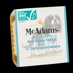 McAdams Turkey with Salmon Wet Dog Food 150g New