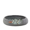 Mishum Simona Silver & Blue Cat Bed Online