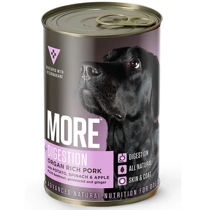 MORE Digestion Support Pork Wet Dog Food 400g Clearance
