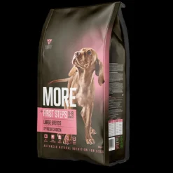 MORE First Steps Chicken Large Breed Puppy Dry Food Hot