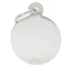 My Family ID Tag Circle Chrome Large Outlet
