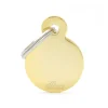 My Family ID Tag Circle Gold Small Online