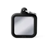 My Family ID Tag Hushtag Chrome Square Clearance