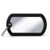 My Family ID Tag Military Hushtag Chrome Fashion