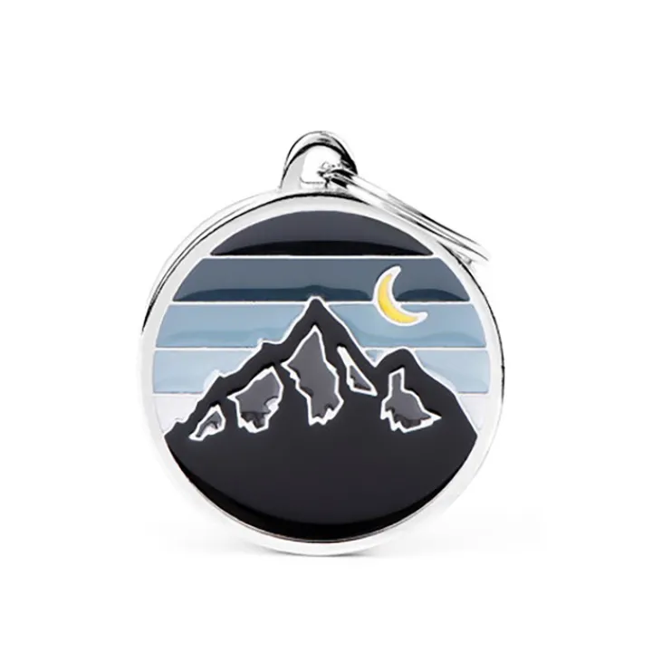 My Family ID Tag Mountain Circle Best