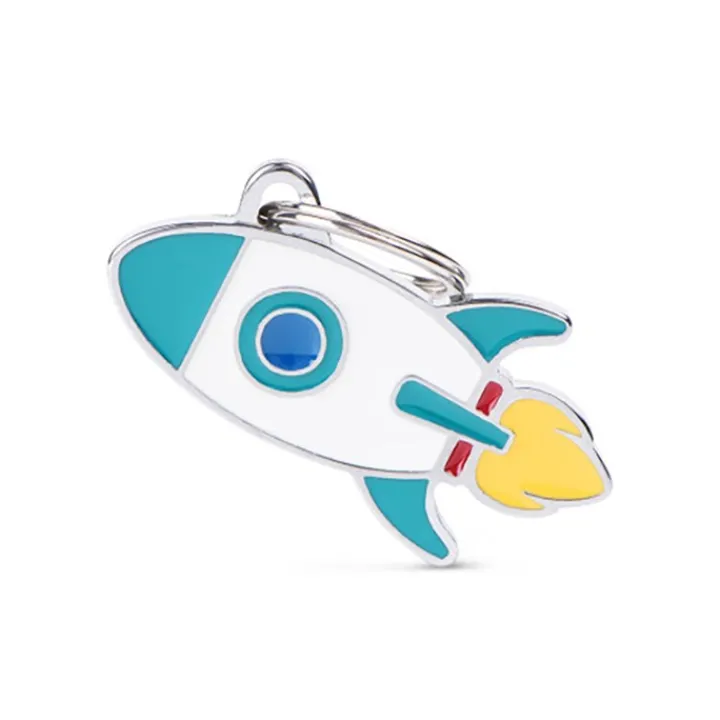 My Family ID Tag Rocket Hot