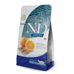 Natural & Delicious Adult Cat Food Ocean Herring & Orange Sale