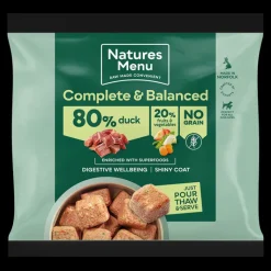 Natures Menu 80/20 Duck Nuggets 1kg Raw Dog Food Discount