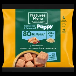 Natures Menu 80/20 Puppy Chicken and Salmon Nuggets 1kg Raw Dog Food Online