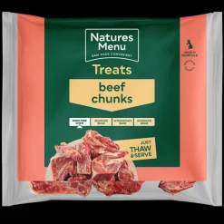 Natures Menu Beef Chunks Raw Chews 1kg Sale
