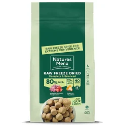 Natures Menu Freeze Dried Dog Food Lamb Nuggets Discount