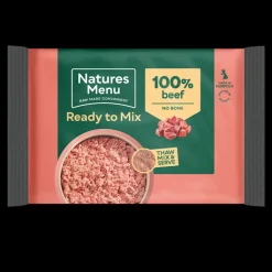 Natures Menu Minced Beef Blocks 400g Raw Dog Food Sale