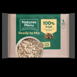 Natures Menu Minced Tripe Blocks 400g Raw Dog Food Clearance