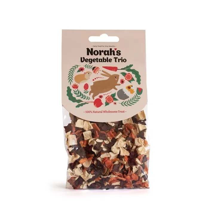 Norah's Vegetable Trio Treats for Small Animal Discount
