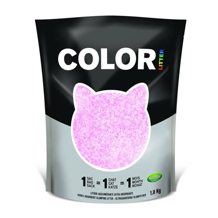 Nullodor Pink Cat Litter 1.8kg Outlet